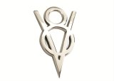 Ford Racing Chrome V8 Badge thumbnail 1