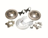 Ford Racing 1994-2004 Mustang GT Rear Brake Bracket Upgrade Kit thumbnail 1