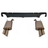 Ford Racing 2013-2014 Mustang GT Axle Back QUAD TIP Mufflers with Rear Lower VALENCE thumbnail 2