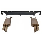 Ford Racing 2013-2014 Mustang GT Axle Back QUAD TIP Mufflers with Rear Lower VALENCE thumbnail 3