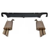 Ford Racing 2013-2014 Mustang GT Axle Back QUAD TIP Mufflers with Rear Lower VALENCE thumbnail 4