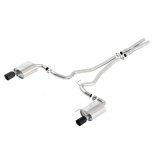 Ford Racing 2015 Mustang 5.0L Touring Cat-Back Exhaust System Black Chrome thumbnail 3