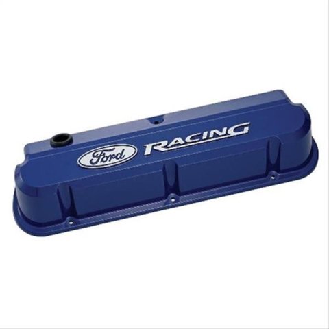 Ford Racing 289-351 Slant Edge Blue Valve Cover thumbnail 1