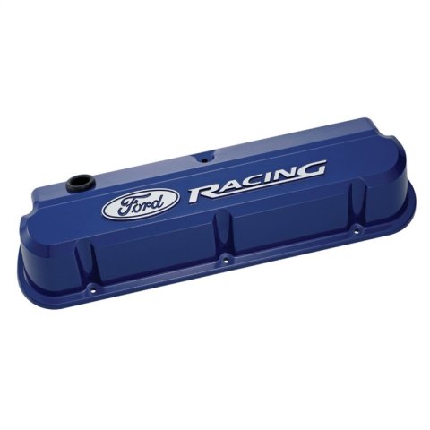 Ford Racing 289-351 Slant Edge Blue Valve Cover thumbnail 2
