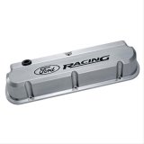Ford Racing 289-351 Slant Edge Polished Valve Cover thumbnail 1