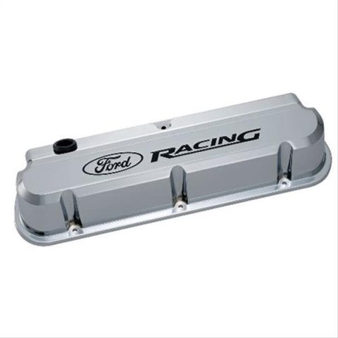 Ford Racing 289-351 Slant Edge Chrome Valve Cover thumbnail 1