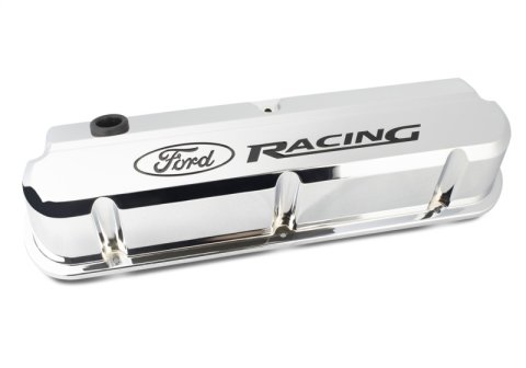 Ford Racing 289-351 Slant Edge Chrome Valve Cover thumbnail 6