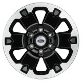 Ford Racing 19-21 Ranger 18x8in 4 Wheel Kit w/TPMS - Gloss Black w/ Machined Face thumbnail 3