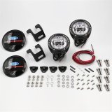 Ford Racing 2021+ Ford Bronco Mirror Mounted 4in Rigid LED Lights Kit thumbnail 1