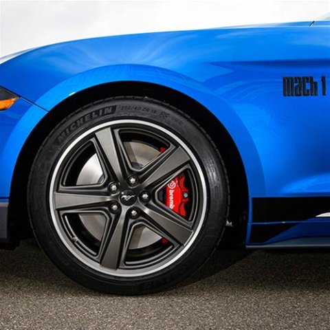 Ford Racing 2021 Mustang Mach 1 5-Spoke 19X9.5 & 19X10 Wheel Kit thumbnail 1