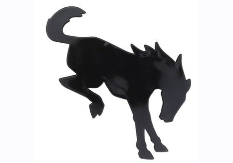 Ford Racing 2021 Bronco Rear Emblem - Black thumbnail 9