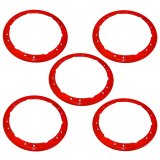 Ford Racing 2021+ Ford Bronco Functional Bead Lock Ring Kit - Red thumbnail 2