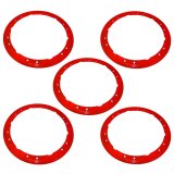 Ford Racing 2021+ Ford Bronco Functional Bead Lock Ring Kit - Red thumbnail 4