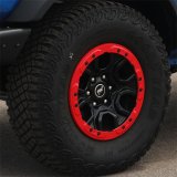 Ford Racing 2021+ Ford Bronco Functional Bead Lock Ring Kit - Red thumbnail 5