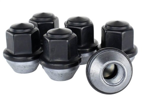 Ford Racing M12 x 1.5 Black Lug Nut - Set of 6 thumbnail 2