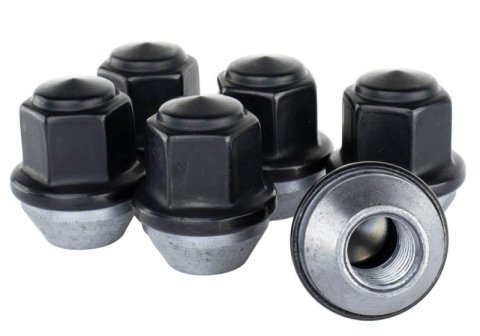 Ford Racing M12 x 1.5 Black Lug Nut - Set of 6 thumbnail 6