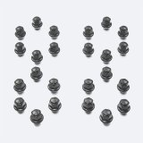 Ford Racing M12 x 1.5 Black Lug Nut - Set of 24 thumbnail 2