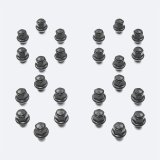 Ford Racing M12 x 1.5 Black Lug Nut - Set of 24 thumbnail 3