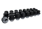 Ford Racing M12 x 1.5 Black Lug Nut - Set of 24 thumbnail 4