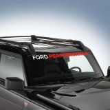 Ford Racing Ford Performance Bronco Windshield Banner - White/Red thumbnail 5