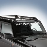 Ford Racing Ford Performance Bronco Windshield Banner - White thumbnail 4
