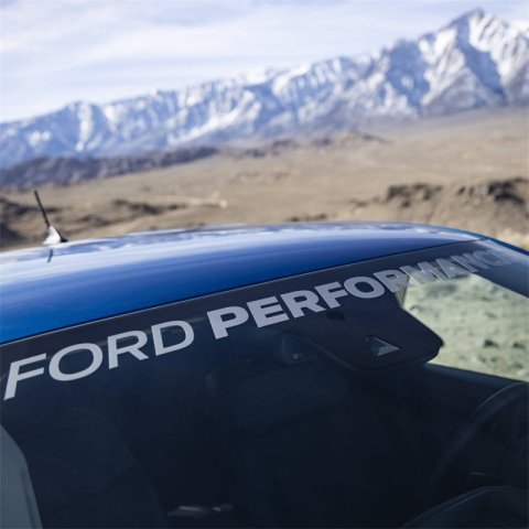 Ford Racing Ford Performance Ranger Windshield Banner - Silver thumbnail 3