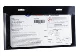 Ford Racing Slim License Plate Frame - Brushed Stainless Steel thumbnail 5
