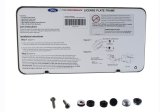 Ford Racing Slim License Plate Frame - Brushed Stainless Steel thumbnail 6