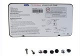 Ford Racing Slim License Plate Frame - Brushed Stainless Steel thumbnail 8