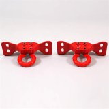 Ford Racing 17-22 Super Duty Tow Hooks - Red (Pair) thumbnail 1