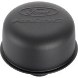Ford Racing Black Crinkle Finish Breather Cap w/ Ford Racing Logo - Twist Type thumbnail 2