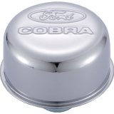 Ford Racing Chrome Breather Cap w/ Ford Cobra Logo thumbnail 1