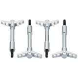Ford Racing Chrome Valve Cover Hold Down Wing Nuts thumbnail 4