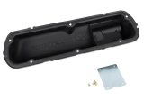 Ford Mustang Logo Black Crinkle Valve Cover thumbnail 2