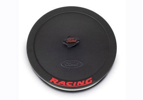 Ford Racing Air Cleaner Kit - Black Crinkle Finish w/ Red Emblem thumbnail 3