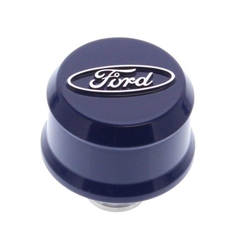 Ford Racing Slant Edge Breather - Blue thumbnail 1