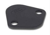 Ford Racing Fuel Pump Block Off Plate - Black Crinkle Finish w/ Ford Oval thumbnail 8