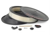 Ford Racing Air Cleaner Kit - Black Crinkle Finish w/ Red Mustang Emblem thumbnail 4