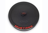 Ford Racing Air Cleaner Kit - Black Crinkle Finish w/ Red Mustang Emblem thumbnail 6