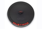 Ford Racing Air Cleaner Kit - Black Crinkle Finish w/ Red Mustang Emblem thumbnail 7