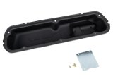 Ford Racing Logo Stamped Steel Black Satin Valve Covers Black Crinkle thumbnail 3