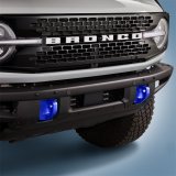 Ford Racing 2021+ Bronco Front Bumper Tow Hooks - Blue (Pair) thumbnail 5