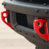Ford Racing 2021+ Bronco Front Bumper Tow Hooks - Red (Pair) thumbnail 3