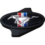 Ford Racing Black Finish Mustang Logo Air Cleaner Nut thumbnail 2