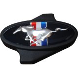 Ford Racing Black Finish Mustang Logo Air Cleaner Nut thumbnail 3