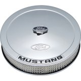 Ford Racing Air Cleaner Kit - Chrome w/Mustang Emblem thumbnail 2