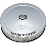 Ford Racing Air Cleaner Kit - Chrome w/Mustang Emblem thumbnail 3