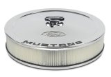 Ford Racing Air Cleaner Kit - Chrome w/Mustang Emblem thumbnail 8