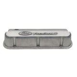 Ford Racing Slant Edge Valve Covers w/Ford Racing Logo - Bare thumbnail 2