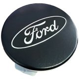 Ford Racing Ford Car Black & Chrome Wheel Center Cap Kit - Satin thumbnail 2